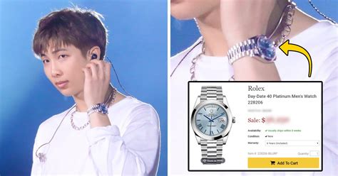 kim seok jin watches.